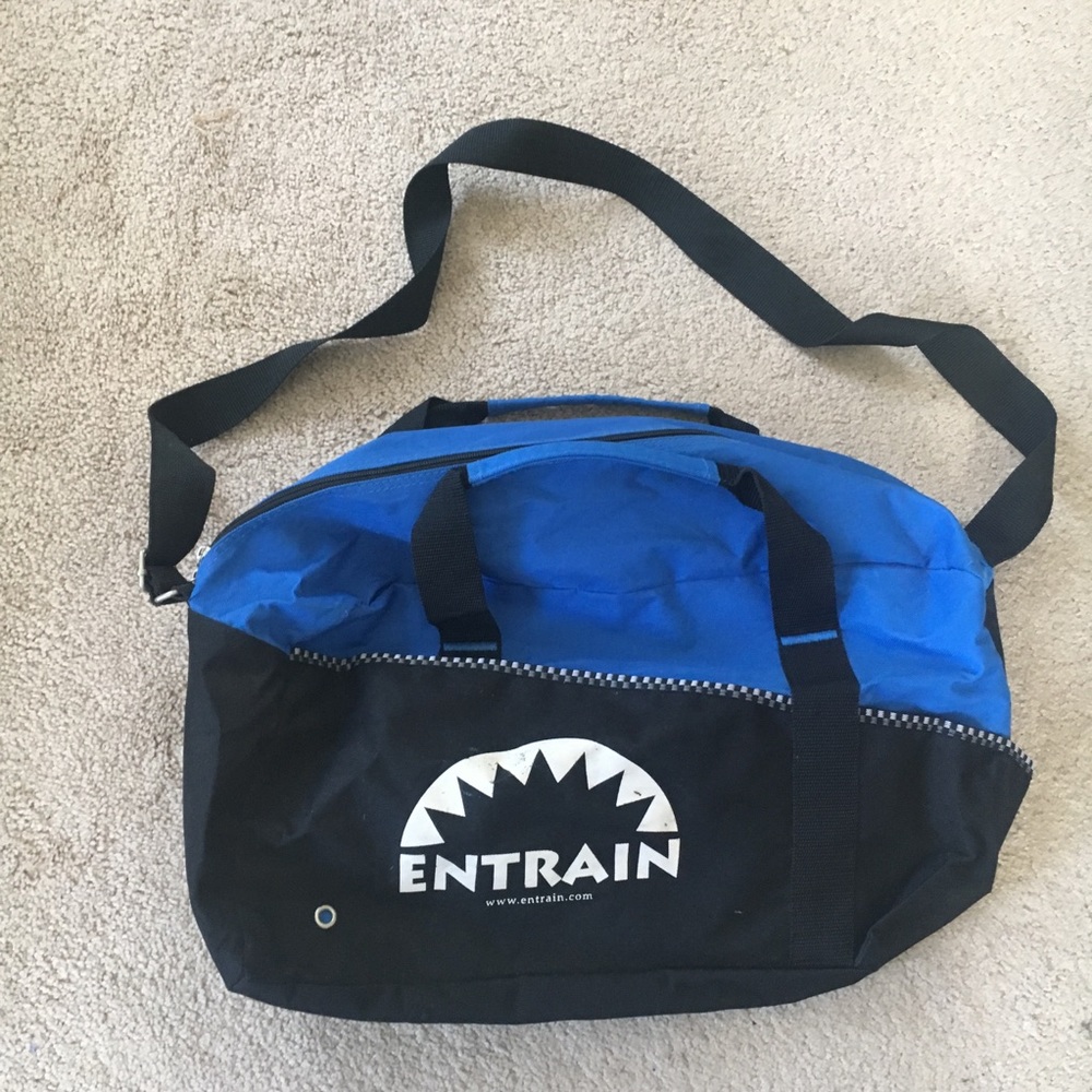 2/$20 Atchison Entrain Logo Zippered Duffle Bag w Strap